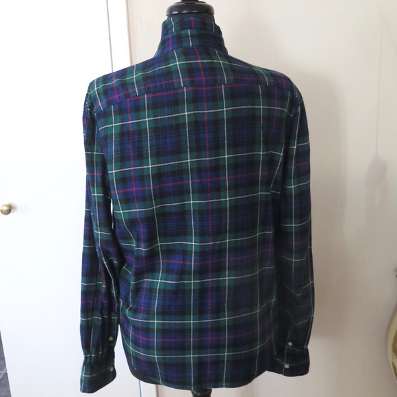 Polo Ralph Lauren Plaid Blouse with Bow-Tie Collar - Picture 6 of 13